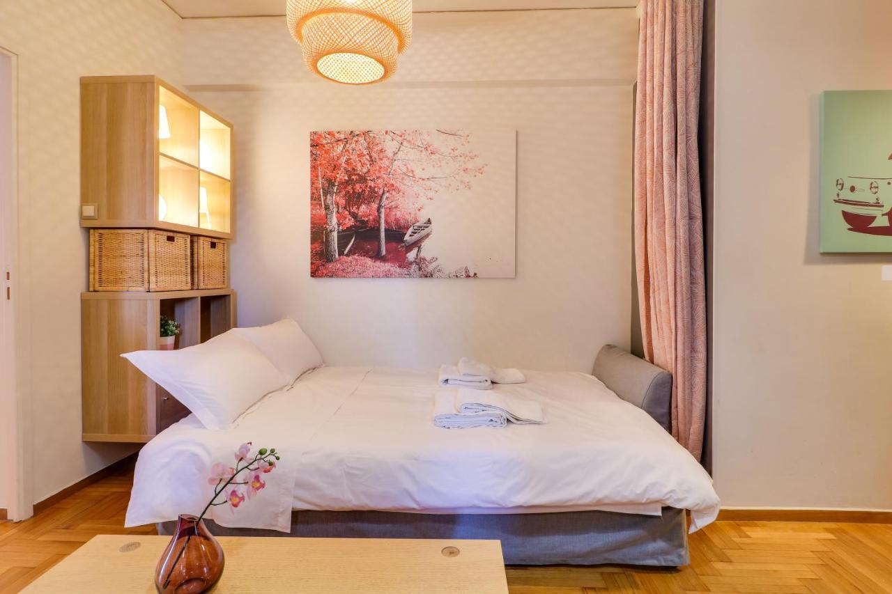 Spacious Central Flat☆3Min To Metro☆Ac|Netflix|Pc Atena Exterior foto