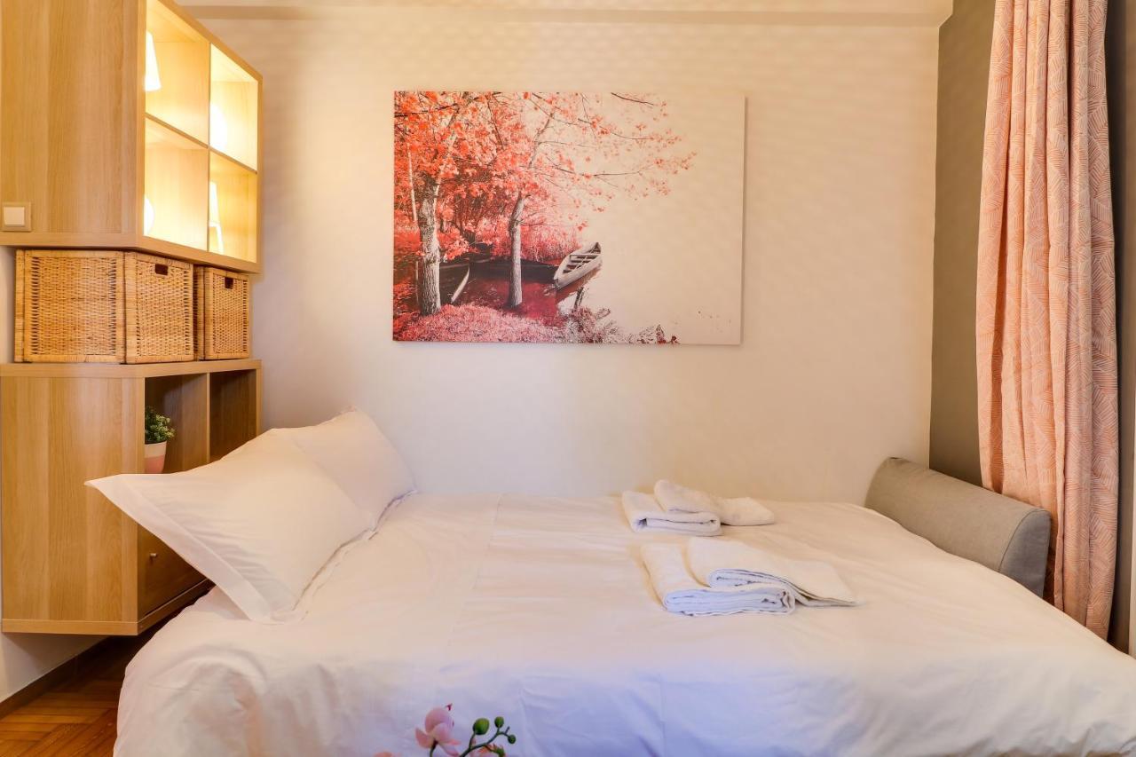 Spacious Central Flat☆3Min To Metro☆Ac|Netflix|Pc Atena Exterior foto