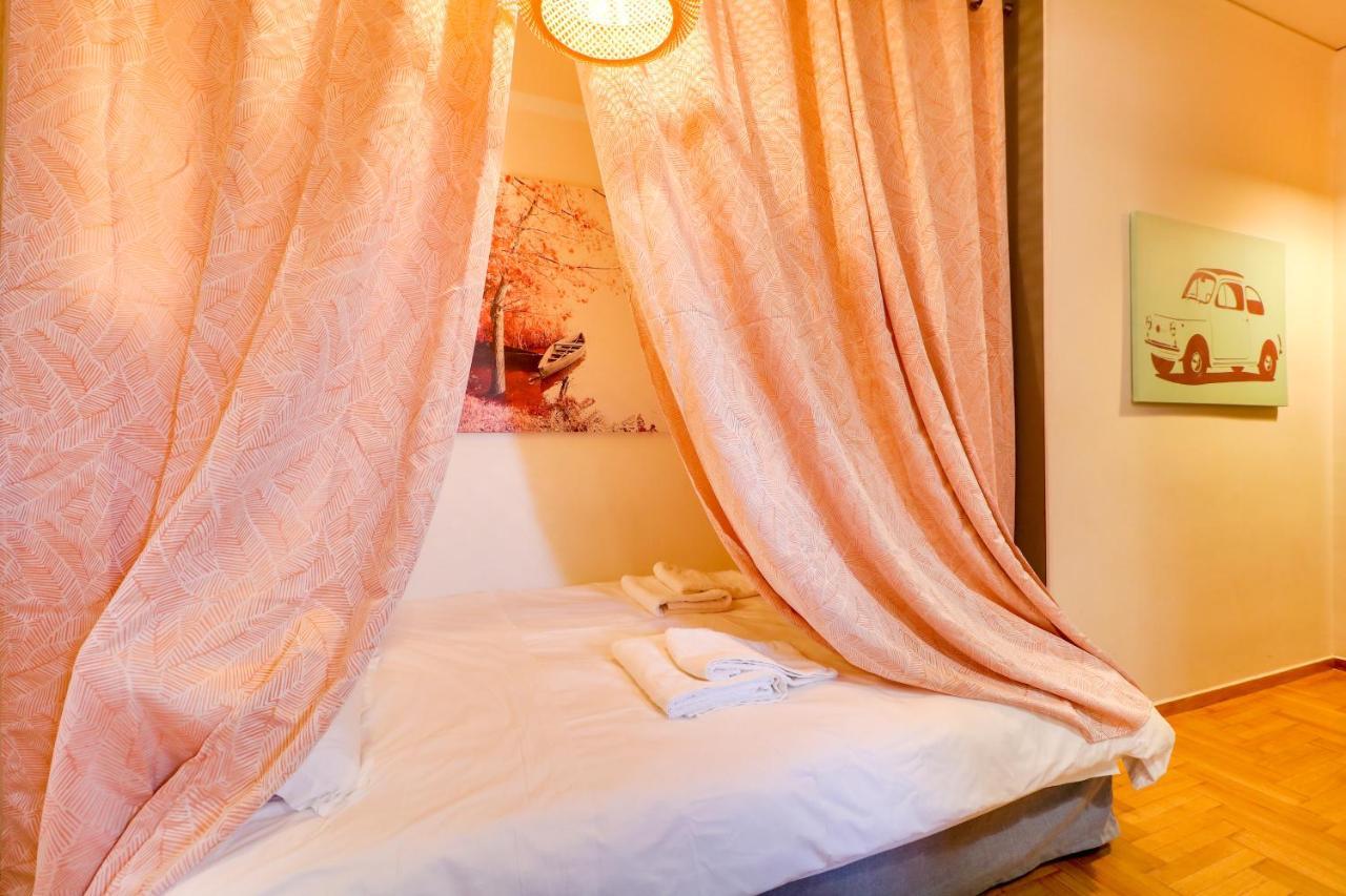Spacious Central Flat☆3Min To Metro☆Ac|Netflix|Pc Atena Exterior foto