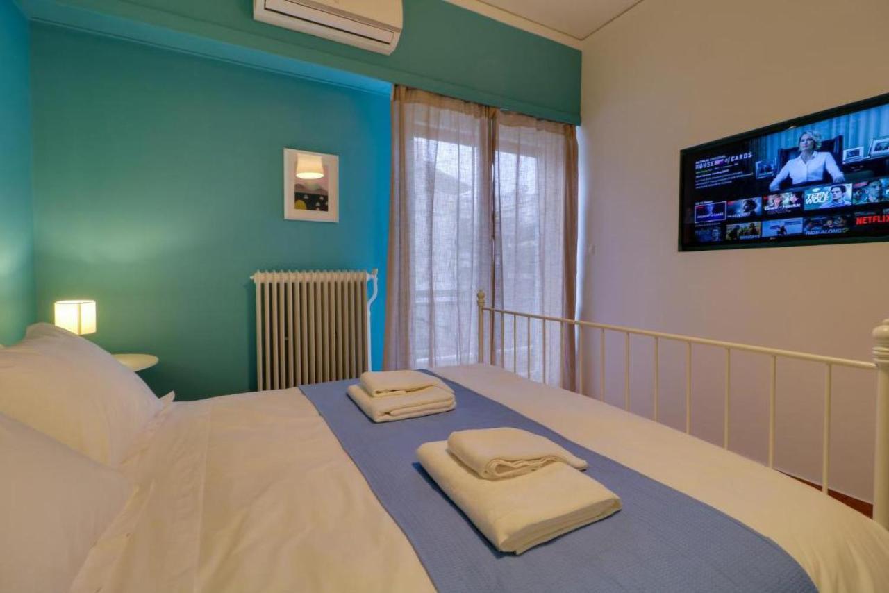 Spacious Central Flat☆3Min To Metro☆Ac|Netflix|Pc Atena Exterior foto